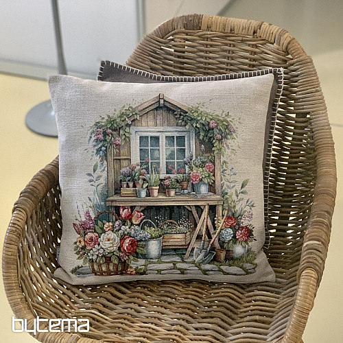 Tapestry pillowcase GARDEN HOUSE