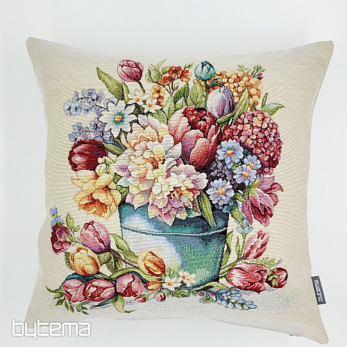 Tapestry pillowcase SPRING BOUQUET