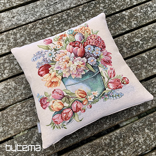 Tapestry pillowcase SPRING BOUQUET