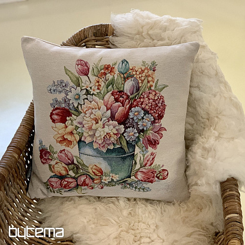 Tapestry pillowcase SPRING BOUQUET