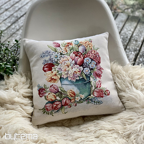 Tapestry pillowcase SPRING BOUQUET