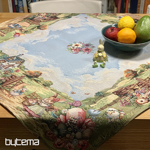 Tapestry tablecloth and scarf EASTER JOURNEY