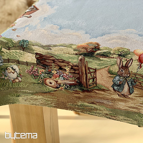 Tapestry tablecloth and scarf EASTER JOURNEY
