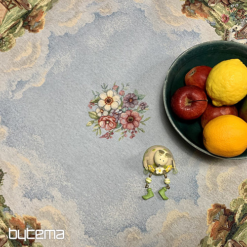 Tapestry tablecloth and scarf EASTER JOURNEY