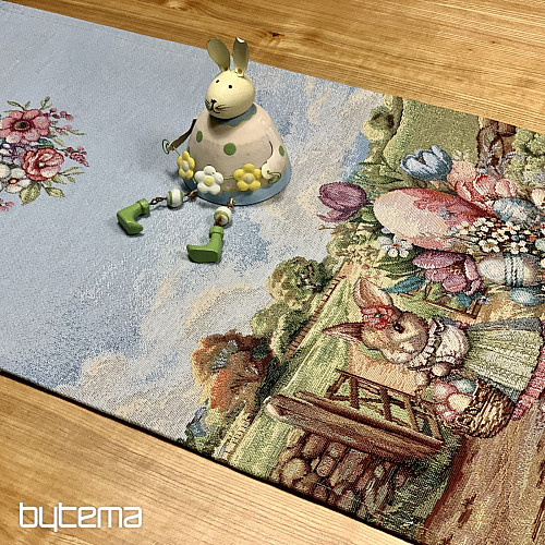 Tapestry tablecloth and scarf EASTER JOURNEY