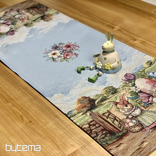 Tapestry tablecloth and scarf EASTER JOURNEY