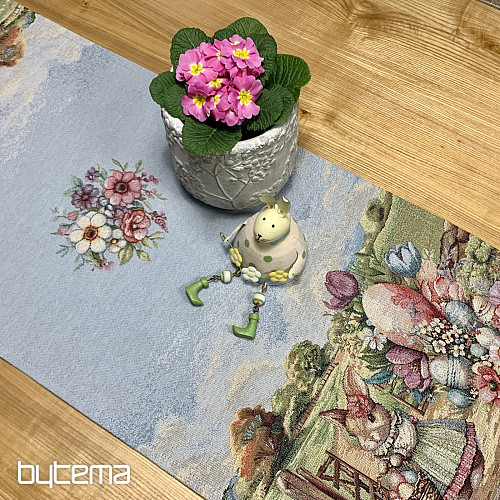 Tapestry tablecloth and scarf EASTER JOURNEY