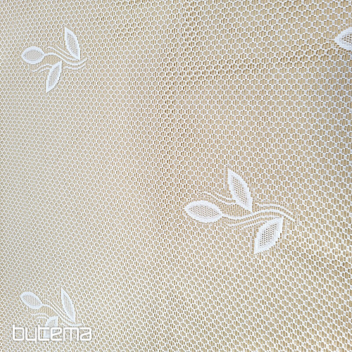 Jacquard curtain LEAVES II