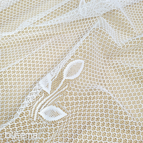 Jacquard curtain LEAVES II