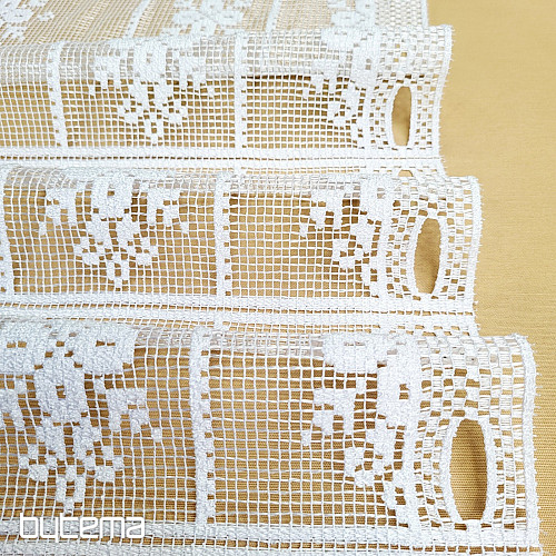 Stained glass curtain OTYLKA WHITE