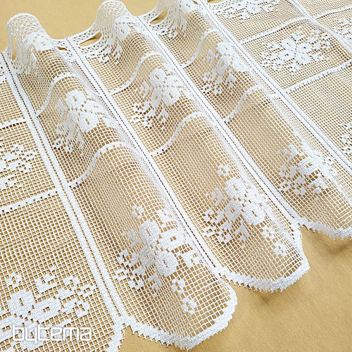 Stained glass curtain OTYLKA WHITE