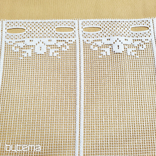 Stained glass curtain OTYLKA WHITE