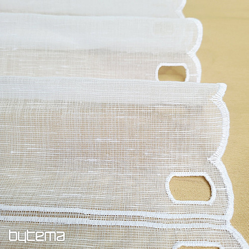 Stained glass curtain PINK FLOWERS