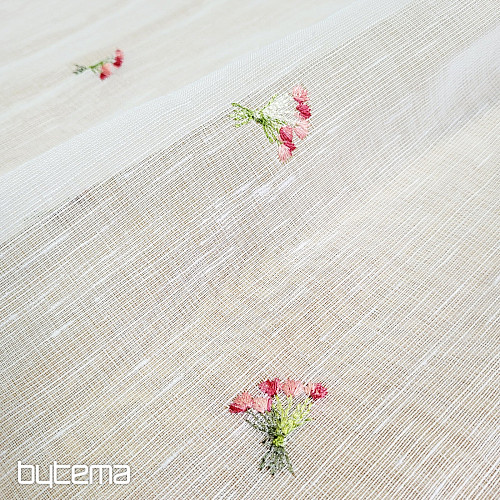 Stained glass curtain TULIPS MINI