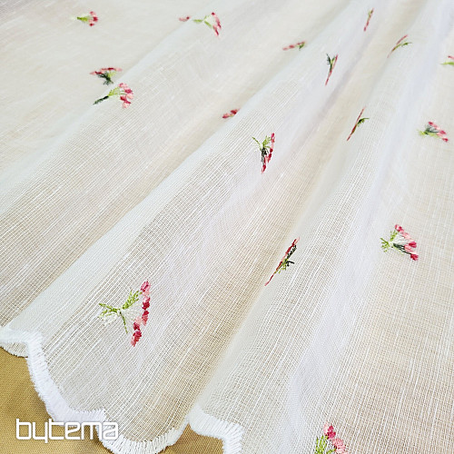 Stained glass curtain TULIPS MINI