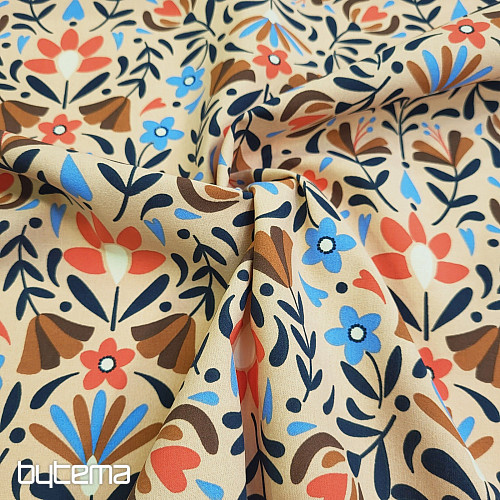 Cotton fabric LAFLEUR