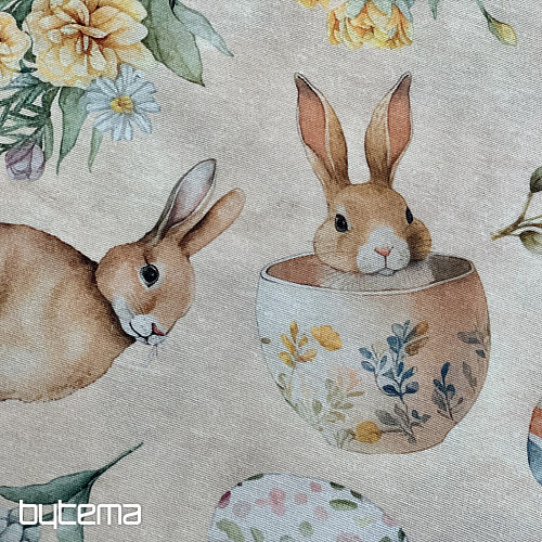 Decorative fabric BUNNY LONNIE beige