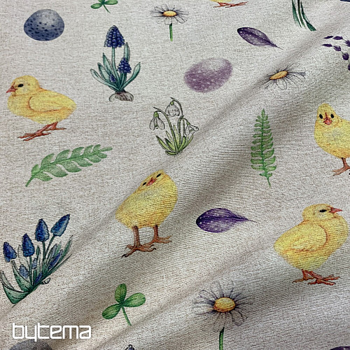 Decorative fabric CHICKEN CHICO