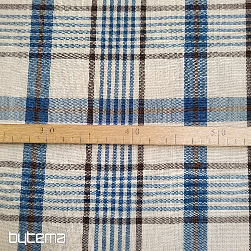 Decorative fabric ANZOL BLUE