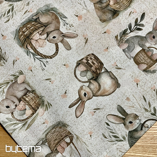 Easter tablecloth BUNNY BLESSED