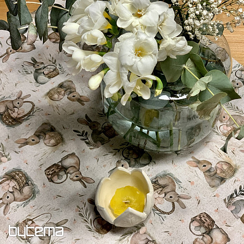 Easter tablecloth BUNNY BLESSED