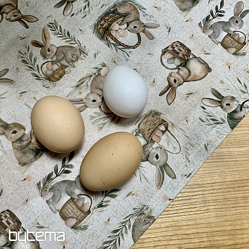 Easter tablecloth BUNNY BLESSED