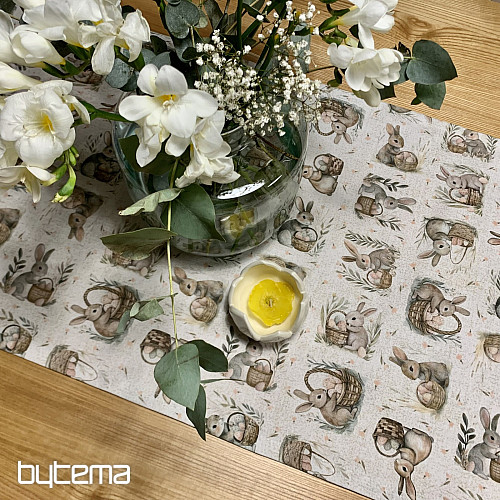 Easter tablecloth BUNNY BLESSED