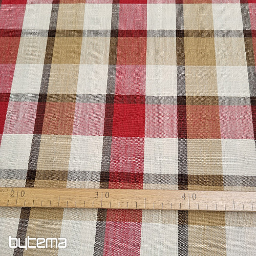 Decorative fabric ATILA RED