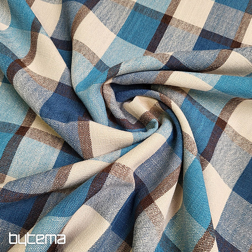 Decorative fabric ATILA BLUE