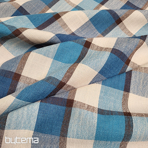 Decorative fabric ATILA BLUE