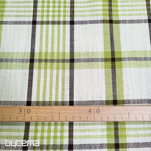 Decorative fabric ANZOL GREEN