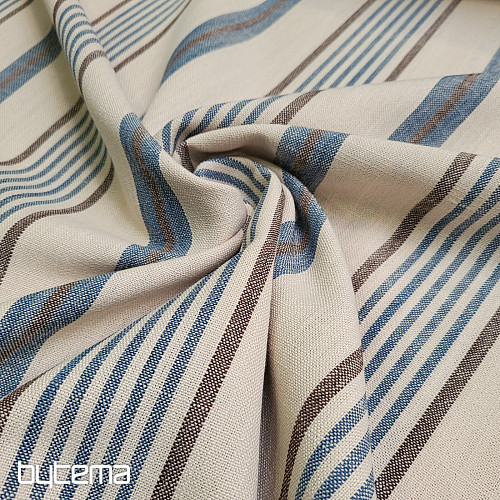 Decorative fabric TANGO BLUE