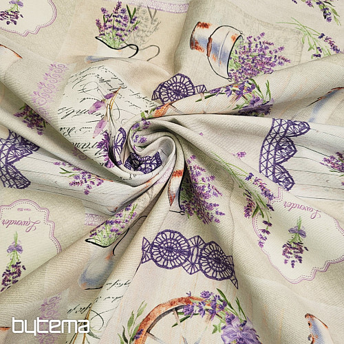Decorative fabric LAVENDER IDUSKA