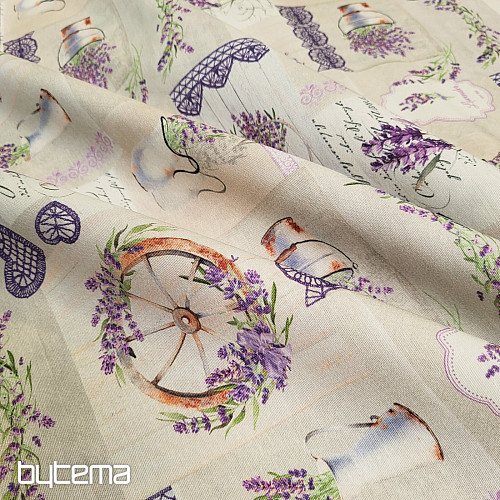 Decorative fabric LAVENDER IDUSKA