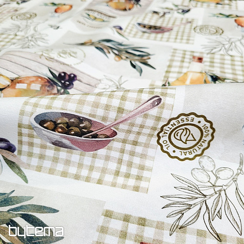 Decorative fabric OLIVES PICUAL