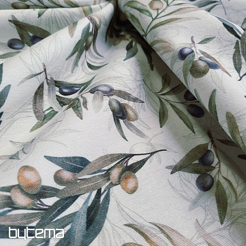 Decorative fabric ARBEQUINA OLIVES