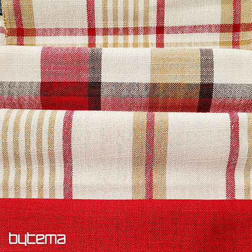 Decorative fabric VALS RED