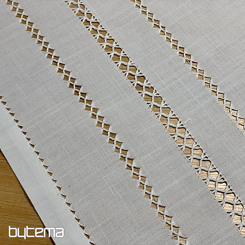 Tablecloth and scarf WHITE OPENWORK