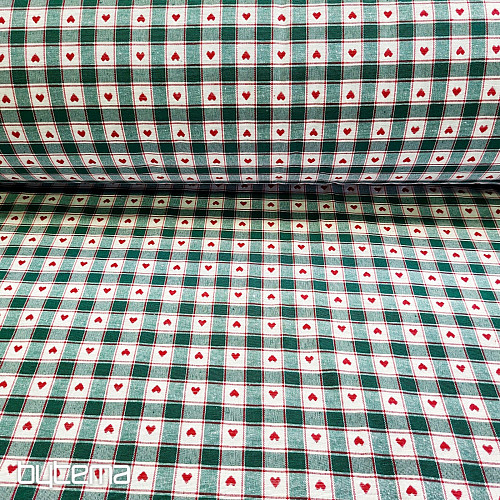 Decorative fabric MAXI CORET green