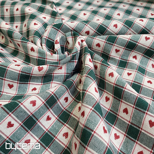 Decorative fabric MAXI CORET green