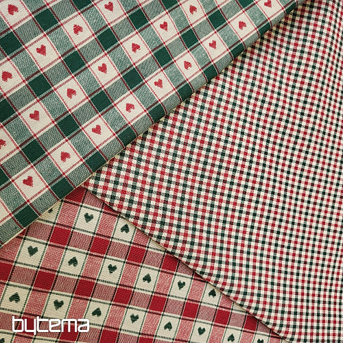 Decorative fabric MAXI CORET green