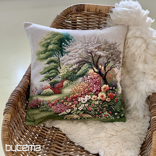 Tapestry pillowcase STILL LIFE IN THE PARK