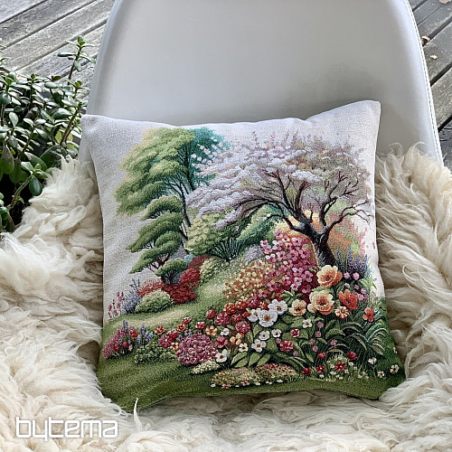 Tapestry pillowcase STILL LIFE IN THE PARK