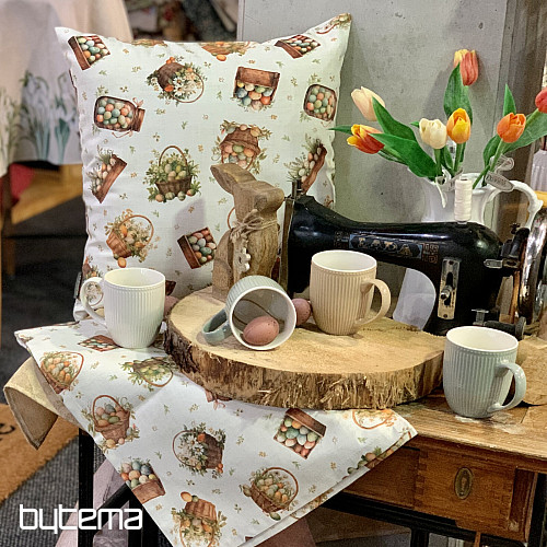 Decorative pillowcase COLORFUL EGGS