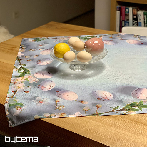 Tablecloth and scarf EASTER with flowers