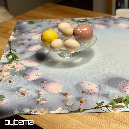 Tablecloth and scarf EASTER with flowers
