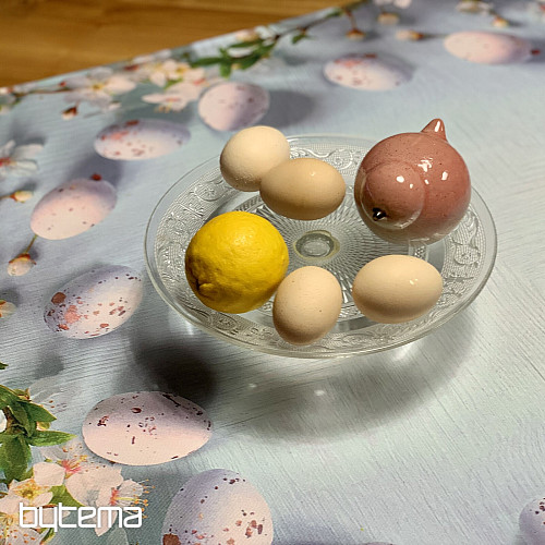 Tablecloth and scarf EASTER with flowers