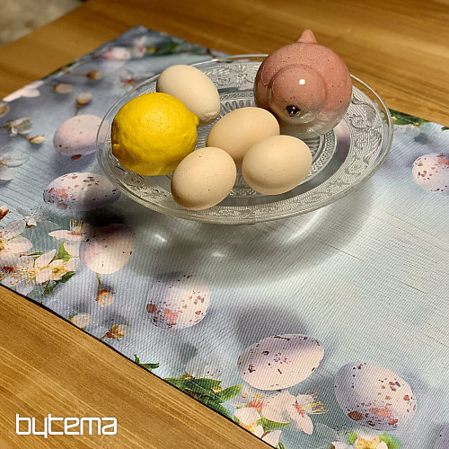Tablecloth and scarf EASTER with flowers