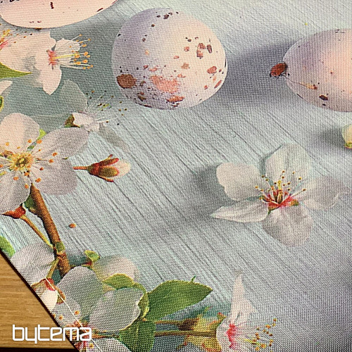 Tablecloth and scarf EASTER with flowers