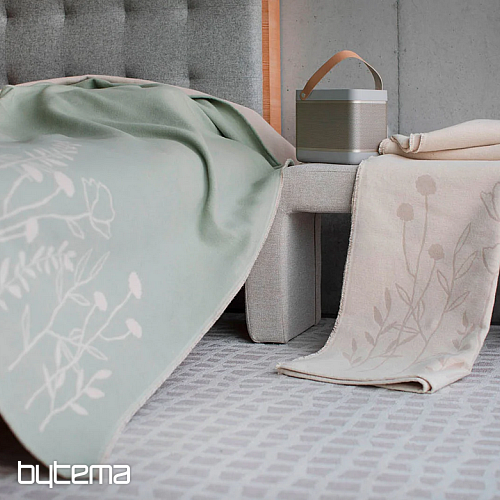 Blanket AMBER FLOWERS menthol